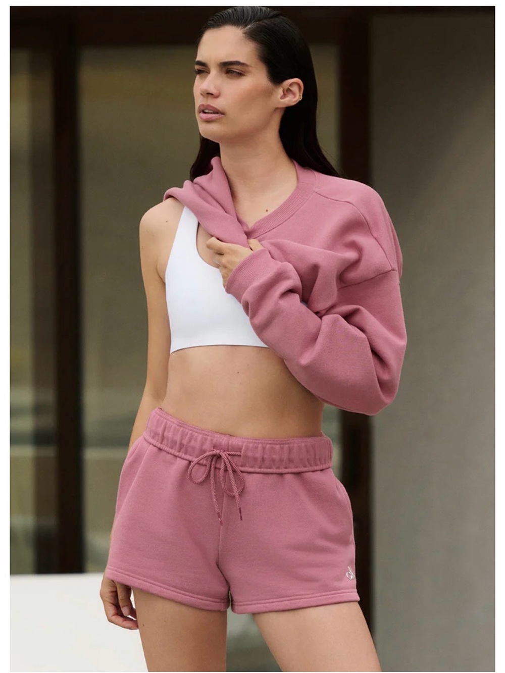 Alo Accolade Short in Limited Edition Pink Wild Rose - Sold Out Online